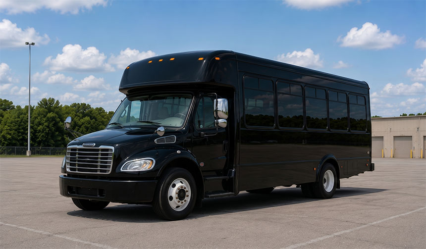 18-passenger minibus for charter in Boston, MA
