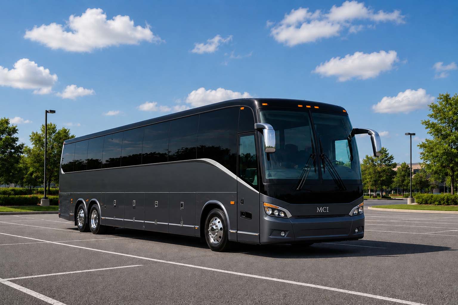 Charter bus rental in Boston, MA